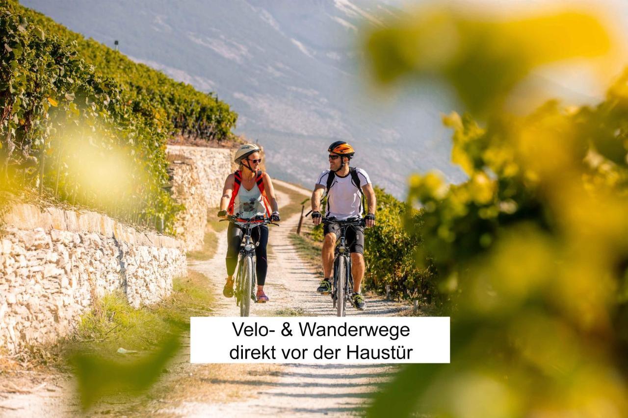 Bnb Vino Veritas Salgesch Kültér fotó